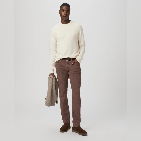 Paige Normandif Jeans. Medium gray Purple color 33 - Picture 1 of 9